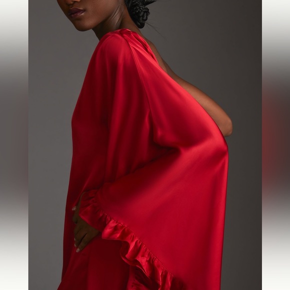 NWT - One-Shoulder Ruffled Dress - Picture 4 of 8